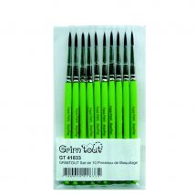 Set de 10 Pinceaux de maquillage Grim tout