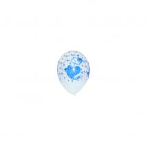 Sachet de 8 ballons de baptême (BLANC)