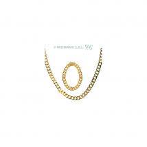 Set de bijoux pour gangster ou rapper (Taille unique)