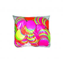 Sac de confettis rond multicolore
