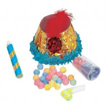 Sachet de cotillons + chapeau grand modèle (chapeau grand modèle)