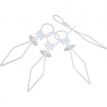 Sachets de fermoirs en plastique (Sachet de 100)