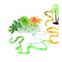 Sachet de petits serpents en plastique
