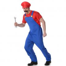 Salopette de plombier avec casquette (XL)