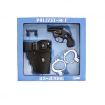 Set de policier holster, 8 coups et menottes