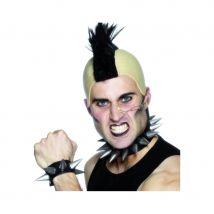 Set de punk. Collier et bracelet en piques (Taille standard)