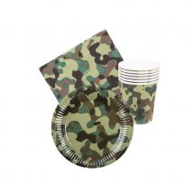 Set de vaisselle militaire