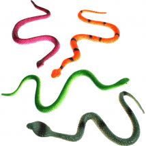 Serpents en plastiques