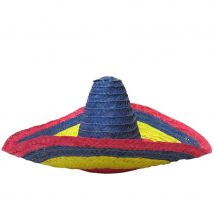 Sombrero mexicain coloré pour adulte