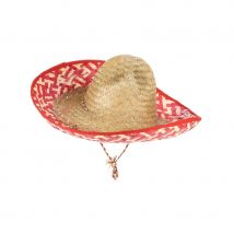 Sombrero Mexicain en paille tressée