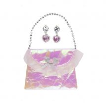 sac princesse et boucles d'oreilles