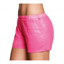 Short rose à sequins (M)