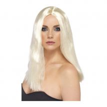 Star style wig,blonde,44cm long straigh (blonde)