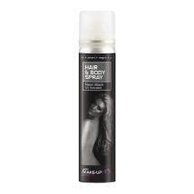 spray UV corps et cheveux noir
