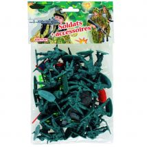 Soldats verts en plastique