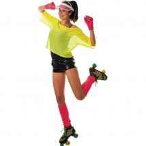 Shorty vinyle noir pour femme (M/L)