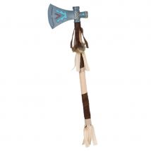 Tomahawk amérindien coloré 45cm