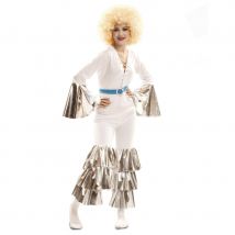 Tenue blanche disco pour femme (M/L)
