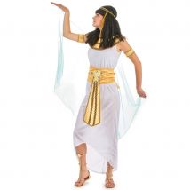 Tenue de Cléopâtre blanche et dorée (M/L)