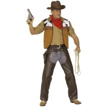Tenue de cowboy en chaps pour adulte (XL)