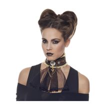 Tour de cou steampunk avec jabot