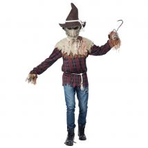 Tenue d'épouvantail pour homme (S/M)