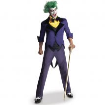 Tenue de Joker pour adulte, modèle luxe (M/L)