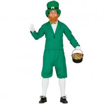 Tenue de Leprechaun vert Irlandais pour homme (M)