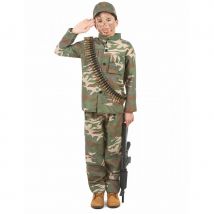 Tenue de militaire pour petit garçon (4/6 ans)