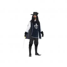 Tenue de mousquetaire noir (L)