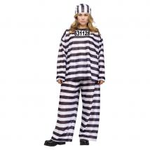 Tenue de prisonnière grande taille (XL)