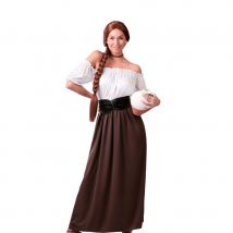 Tenue de serveuse médiévale pour adulte (M)
