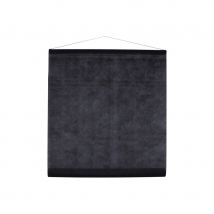 Tenture décorative tissu noir (NOIR)