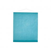 Tenture décorative tissu turquoise (TURQUOISE)