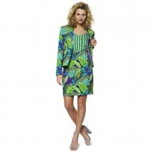 Tailleur imprimé jungle pour femme (S)