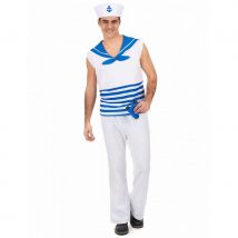 Tenue légère de marin pour homme (L)