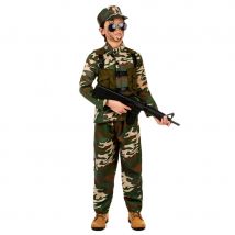 Tenue militaire camouflage pour enfant (7/9 ans)