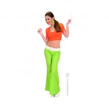 Top orange en coton (orange)