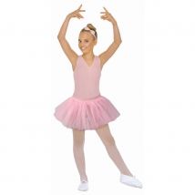Tutu rose de ballerine pour petite fille (4/6 ans)