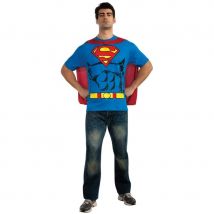 T-shirt de superman avec cape (XL)