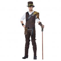 Tenue Steampunk d'aventurier pour homme (M)