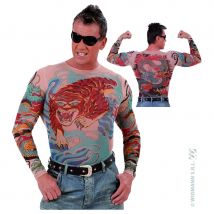 Tee-shirt tatouage homme (Taille unique)