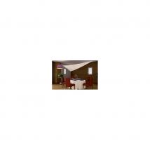 Tenture/voile blanc de1.5 x 4 m (BLANC)