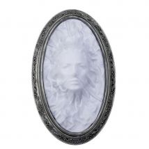 Tableau visage de fantôme féminin lumineux, 41cm