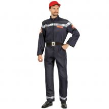 Uniforme bleu de pompier pour homme (M)