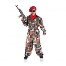 Uniforme militaire camouflage pour enfant (8 ans)