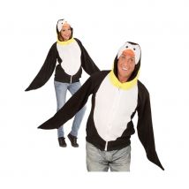 Veste de pingouin à capuche pour adulte (S/M)
