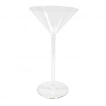 Vase en forme de coupe à martini, 46cm