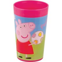 Verre en plastique rigide Peppa pig 25cl (Verre rigide de 25cl)
