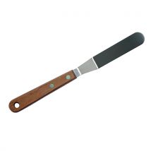 Dexam Angled Blade Wooden Handle Palette Knife